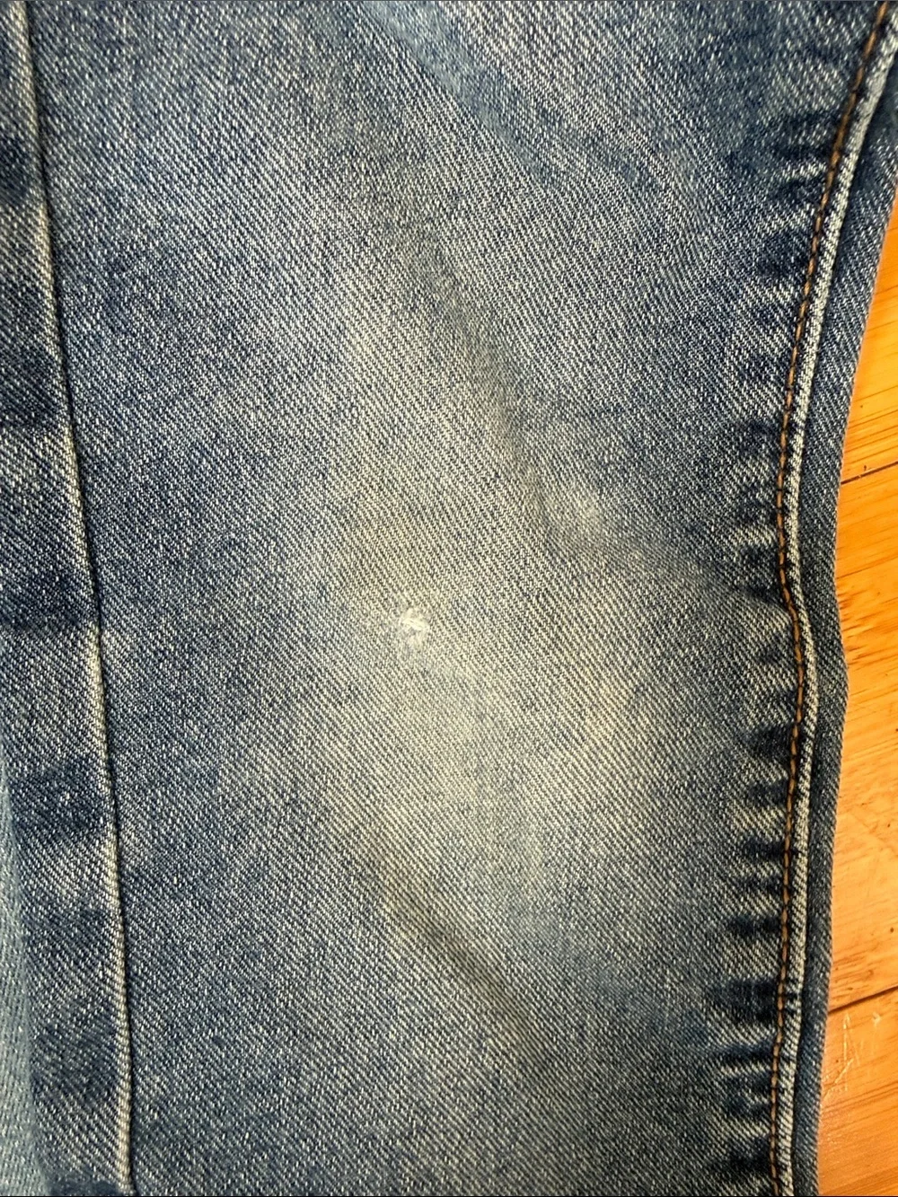 2 pairs Kids Light Blue Denim Jeans - size 6